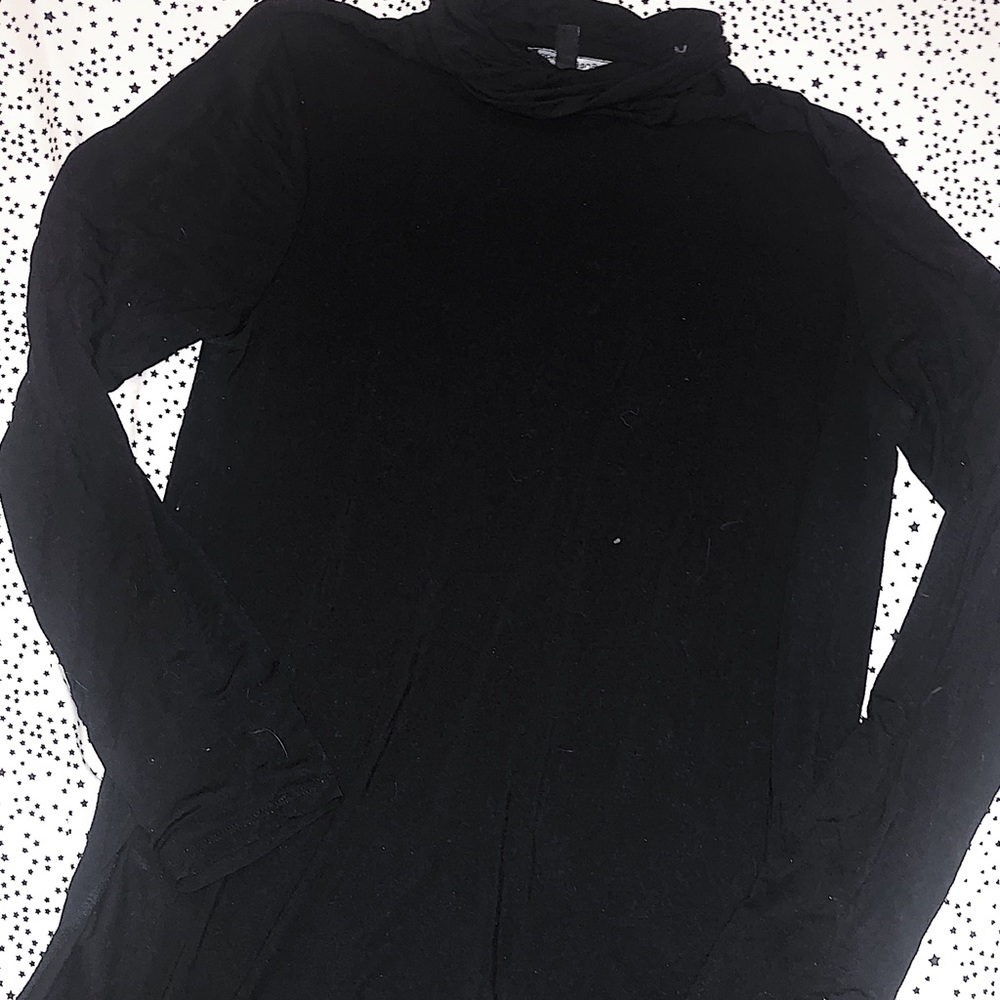 black turtleneck
